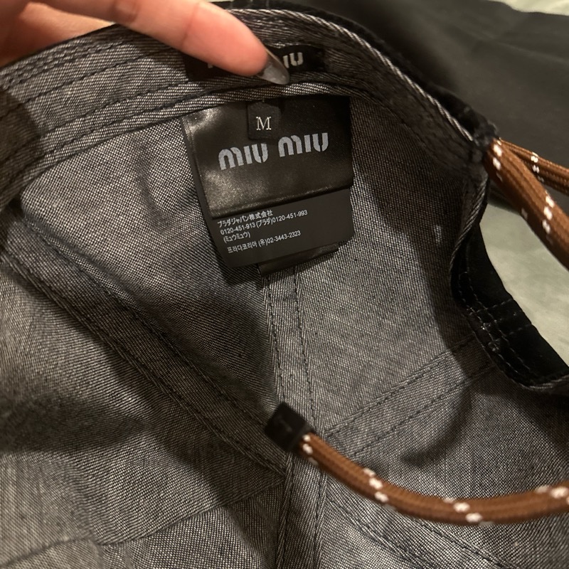 miumiu牛仔棒球帽-4