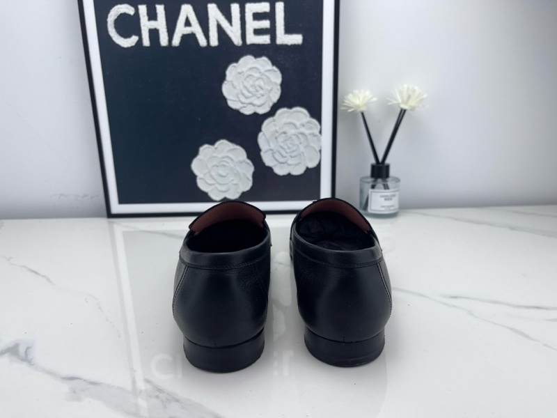 97新hermes爱马仕 大H扣乐福鞋 36.5码-3