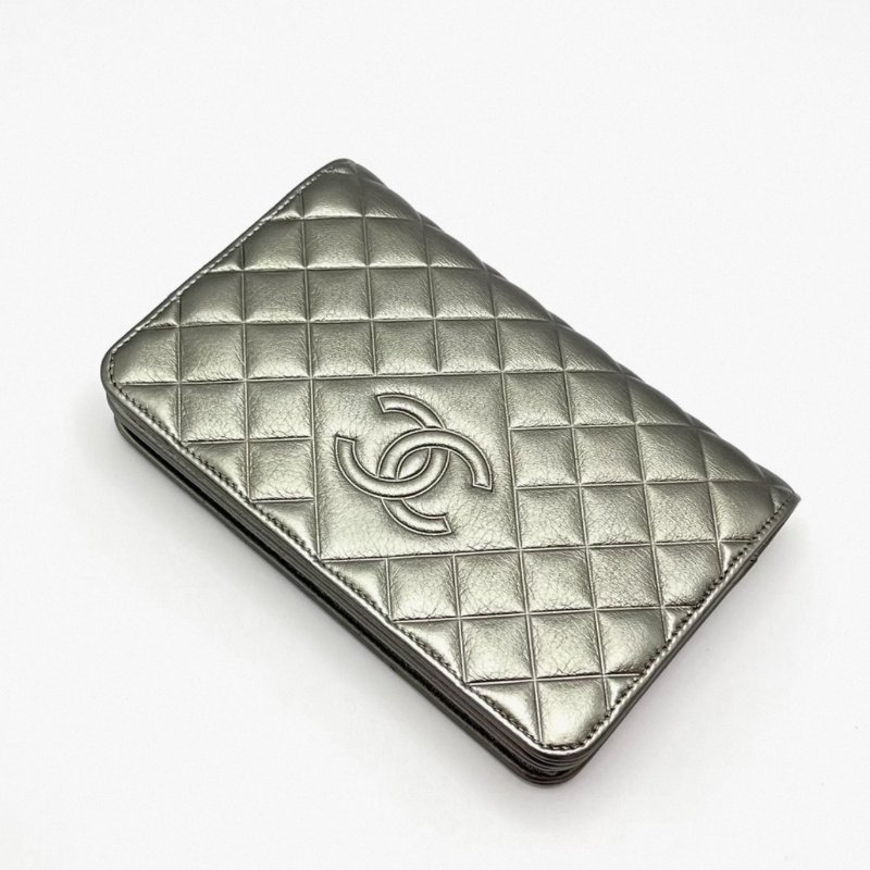 CHANEL 銀扣woc鍊條包19*12*4 98新配件塵袋-1