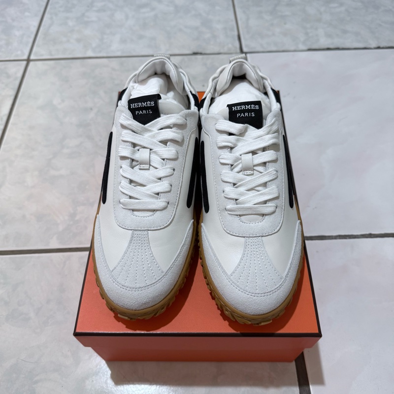 Hermes Jet運動鞋 黑色-0