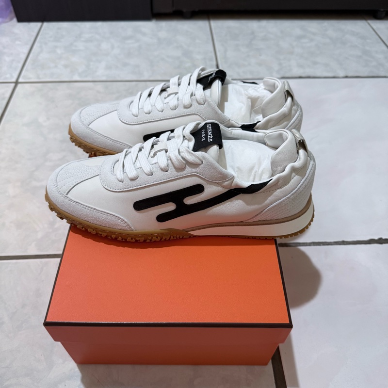 Hermes Jet運動鞋 黑色-1