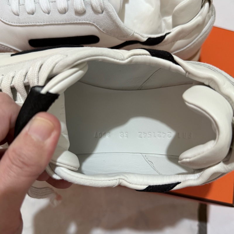 Hermes Jet運動鞋 黑色-12