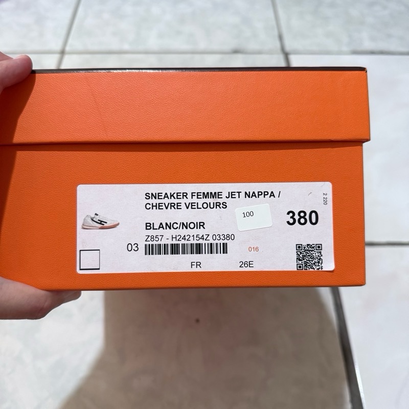 Hermes Jet運動鞋 黑色-16