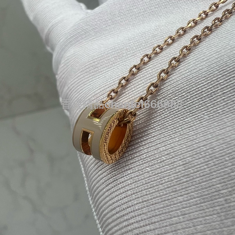 💗香緹國際精品💗 671 Hermes 奶茶金-1
