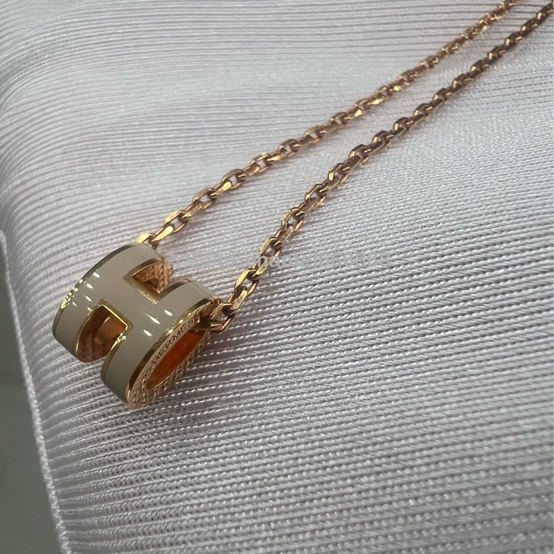 💗香緹國際精品💗 671 Hermes 奶茶金-3