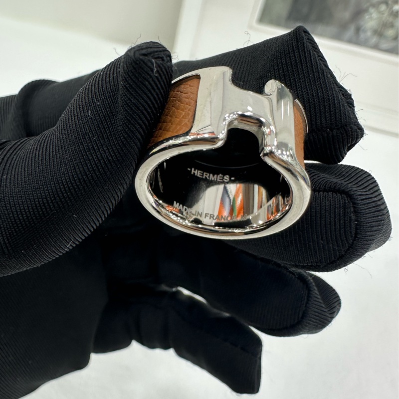 Hermes 2023 春夏新款 Olympe 系列 戒指 M碼-4