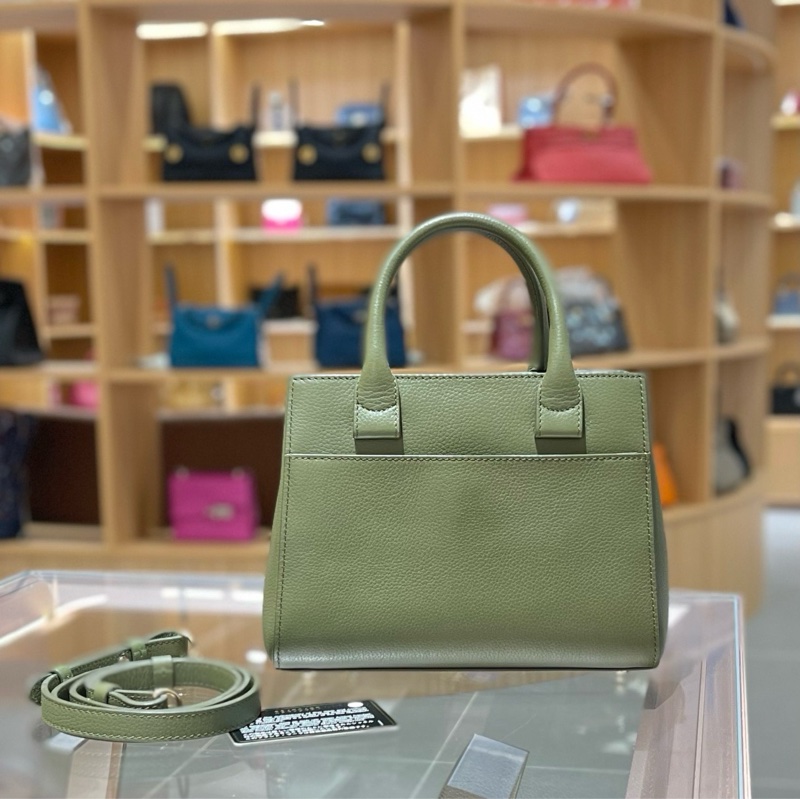 Chanel/香奈儿 mini executive 祖母绿银扣牛皮-1