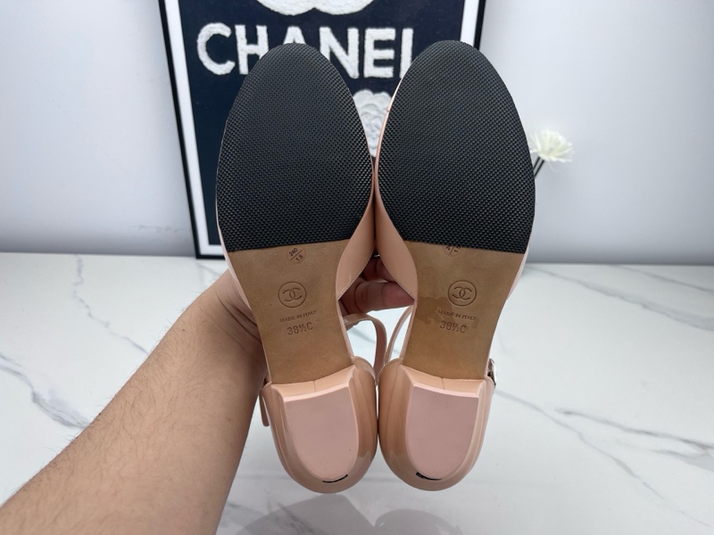 98新chanel香奈兒 裸粉瑪麗珍22c 38.5碼-6