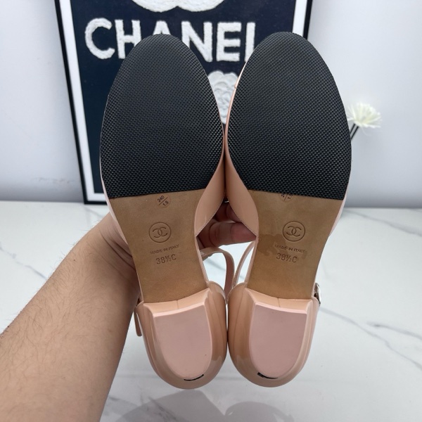 98新chanel香奈兒 裸粉瑪麗珍22c 38.5碼-8