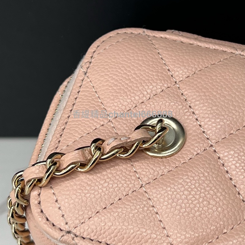 💗香緹國際精品💗 666 Chanel 化妝盒鏈帶包 晶片款-3