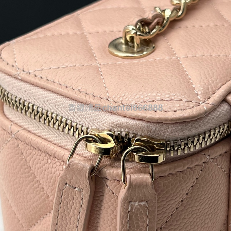 💗香緹國際精品💗 666 Chanel 化妝盒鏈帶包 晶片款-4