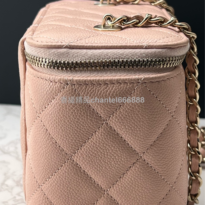 💗香緹國際精品💗 666 Chanel 化妝盒鏈帶包 晶片款-6