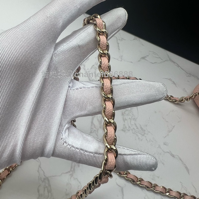 💗香緹國際精品💗 666 Chanel 化妝盒鏈帶包 晶片款-15