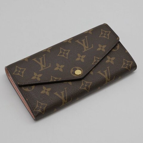 LOUIS VUITTON Sarah翻蓋長夾 - 芭蕾粉