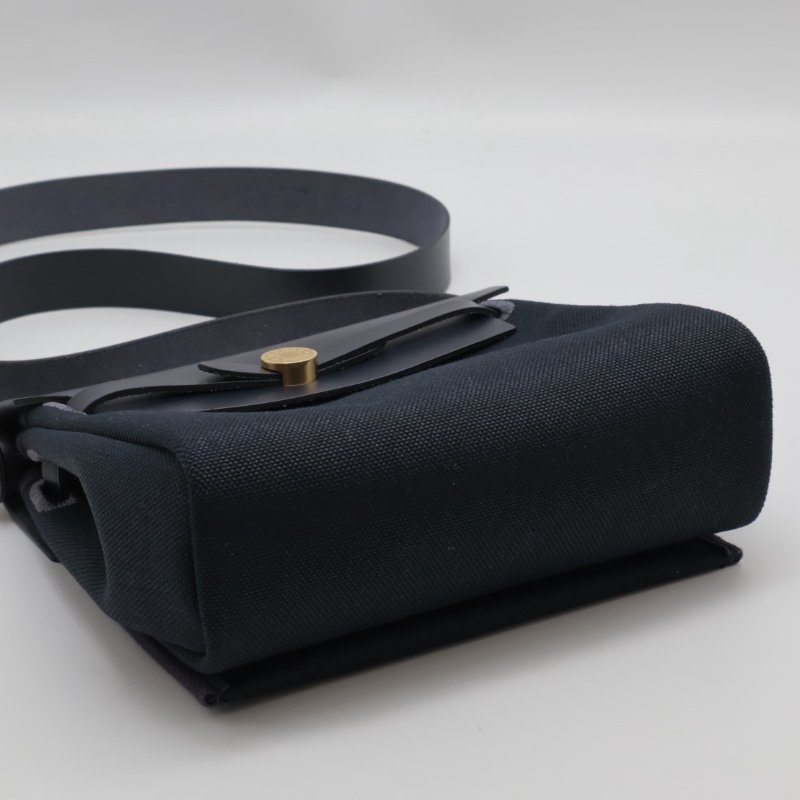 HERMES Herbag zip 20 - 深藍金 K-7