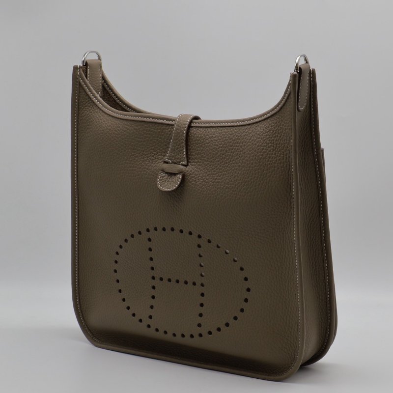 HERMES Evelyne 29 - 灰銀 K-8