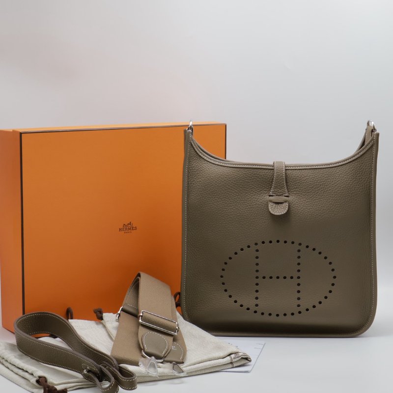HERMES Evelyne 29 - 灰銀 K-11