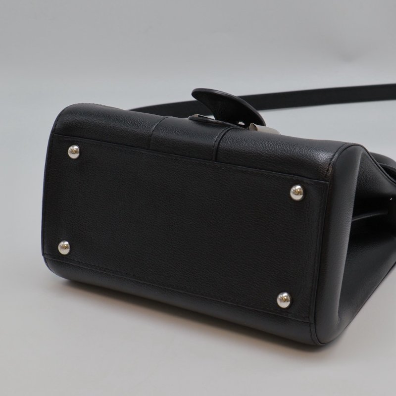 Delvaux Brilliant mini - 黑銀-6