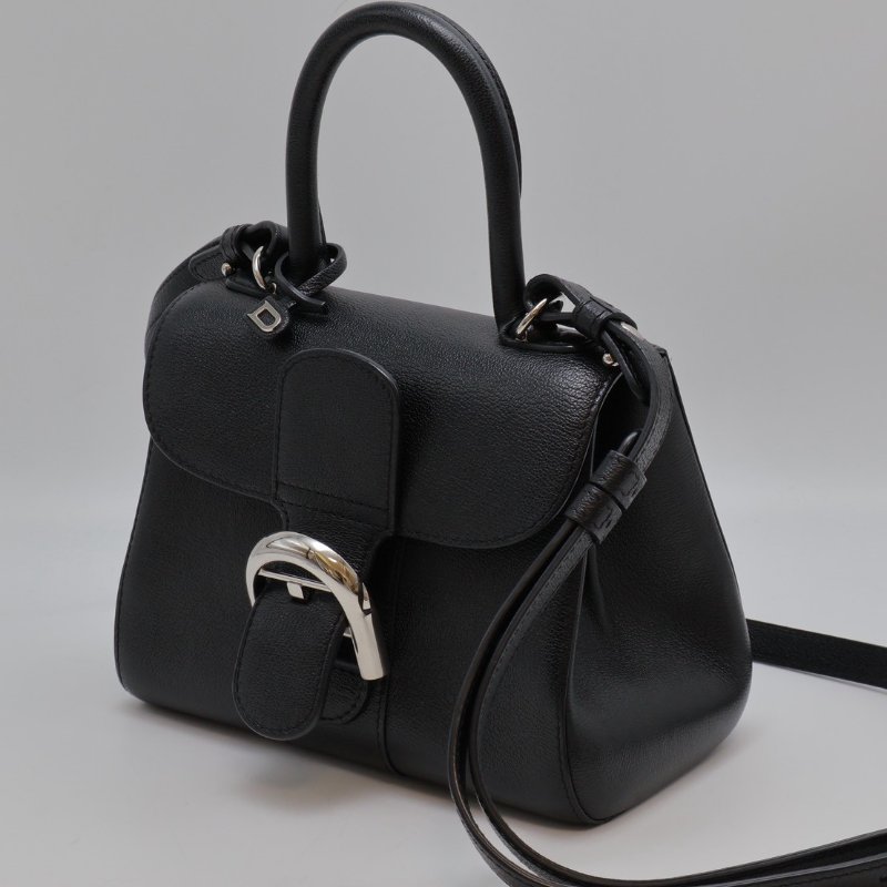 Delvaux Brilliant mini - 黑銀-7