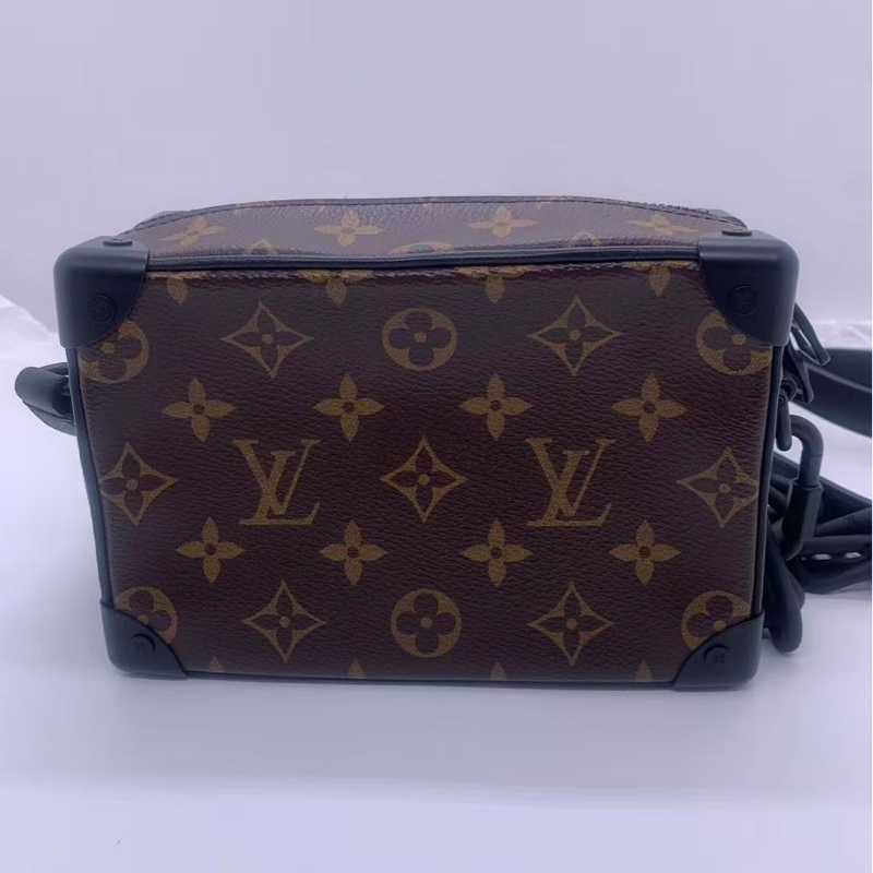 )LV路易威登棕色老花mini soft trunk軟盒子包,編碼款-2