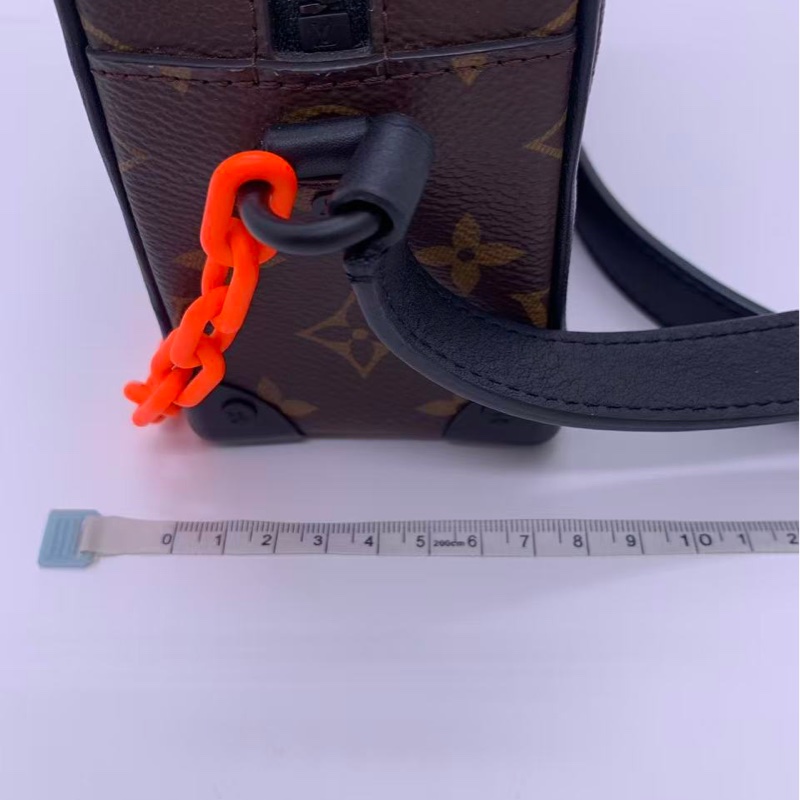 )LV路易威登棕色老花mini soft trunk軟盒子包,編碼款-9