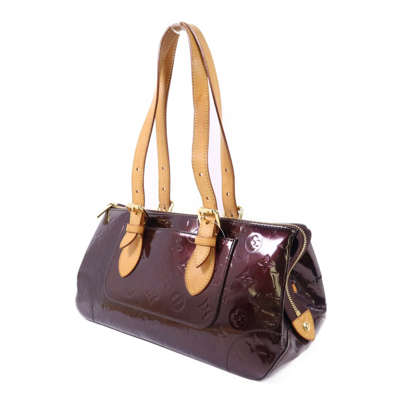 LOUIS VUITTON Vernis Rosewood Avenue金扣肩背袋-2