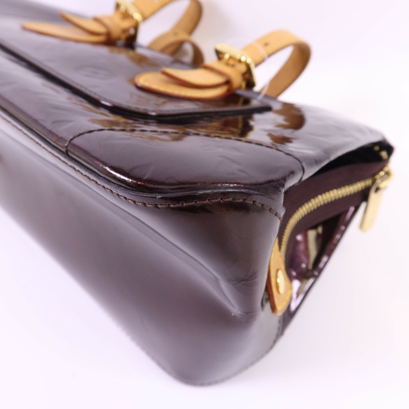 LOUIS VUITTON Vernis Rosewood Avenue金扣肩背袋-10