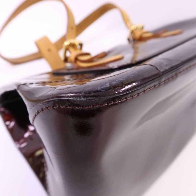 LOUIS VUITTON Vernis Rosewood Avenue金扣肩背袋-11