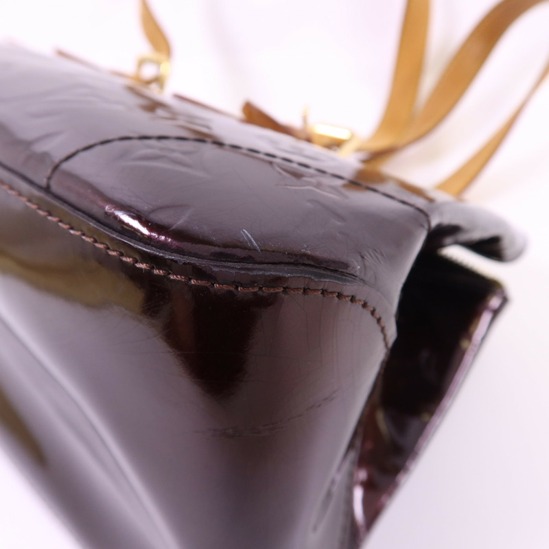 LOUIS VUITTON Vernis Rosewood Avenue金扣肩背袋-12