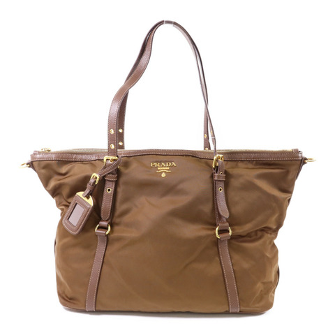 PRADA 尼龍Tote Bag金扣手挽袋