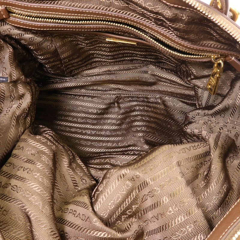 PRADA 尼龍Tote Bag金扣手挽袋-5
