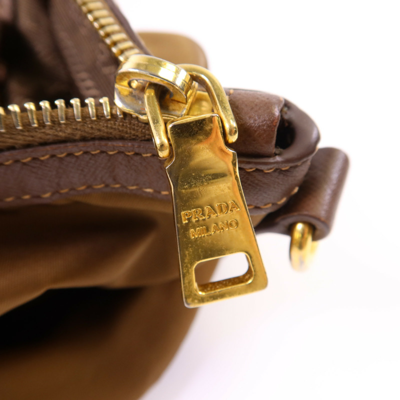PRADA 尼龍Tote Bag金扣手挽袋-8