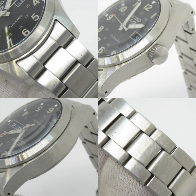 精工5號運動野戰風格中號SBSA197自動腕錶-7