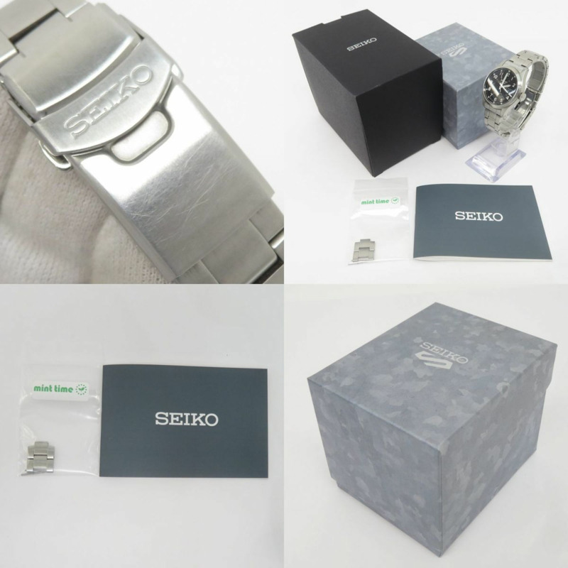 精工5號運動野戰風格中號SBSA197自動腕錶-8