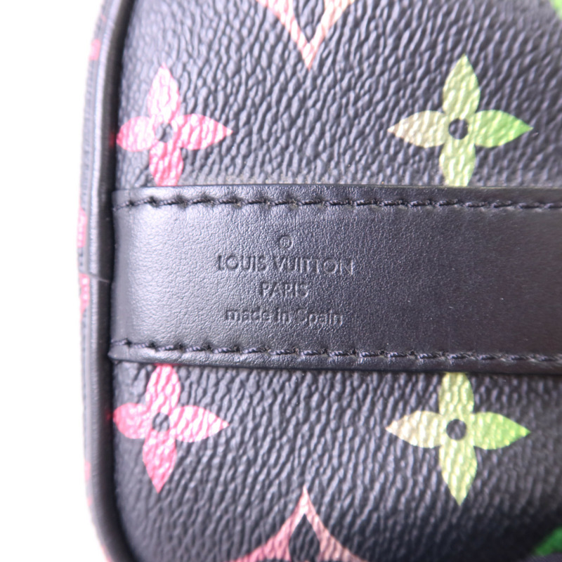 LOUIS VUITTON Monogram Glow Keepall Bandouliere 25銀扣手挽肩背兩用袋-6