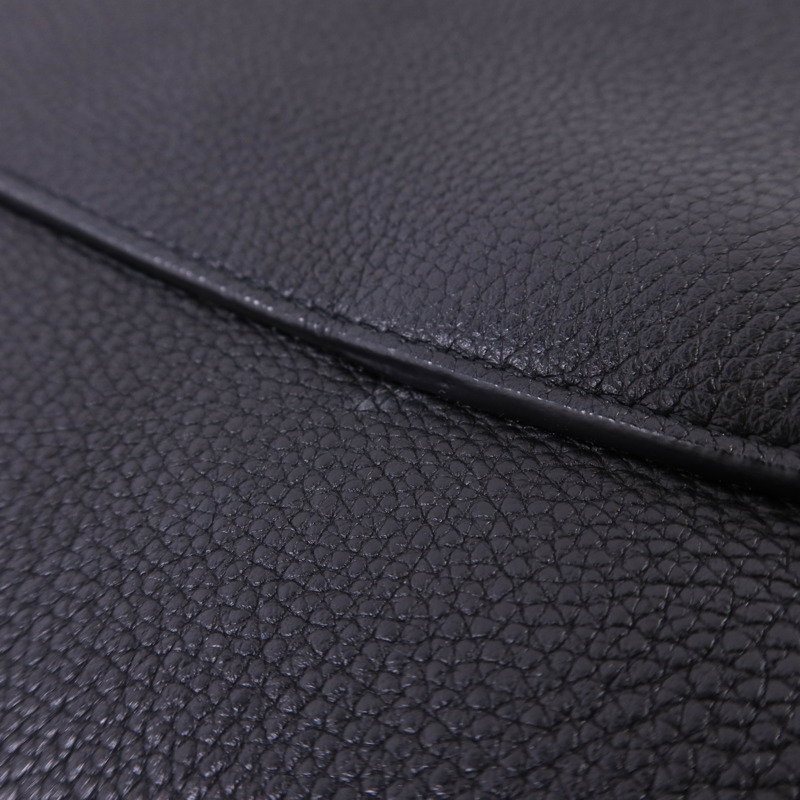 CELINE 牛皮皮革Sangle Bucket Small金扣肩背袋-14