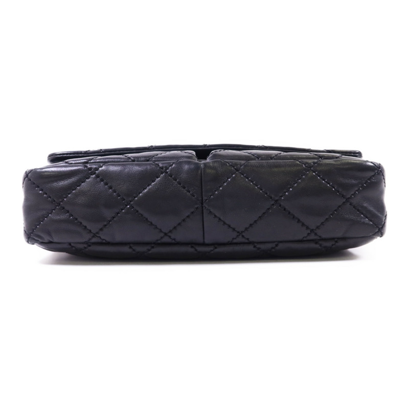 CHANEL 牛皮皮革Shoulder Bag金扣肩背袋-3