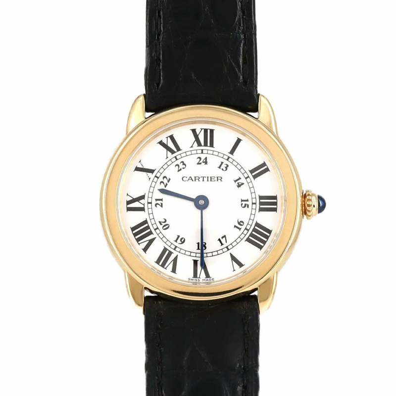 卡地亞 Rondo Solo SM 黃金組合腕錶 W6700355 SSxYG 石英機芯-0