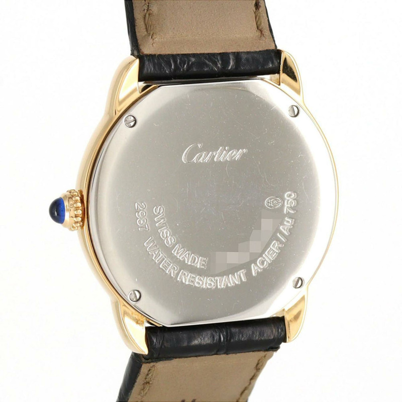 卡地亞 Rondo Solo SM 黃金組合腕錶 W6700355 SSxYG 石英機芯-3