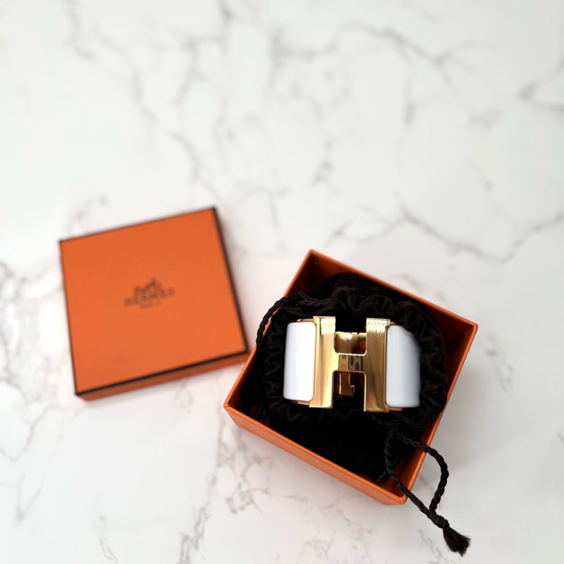 💗香緹國際精品💗 660 Hermes Clic h寬版手環#市面上少見不撞款 #pm #原廠膠膜未撕 #盒裝完整-3