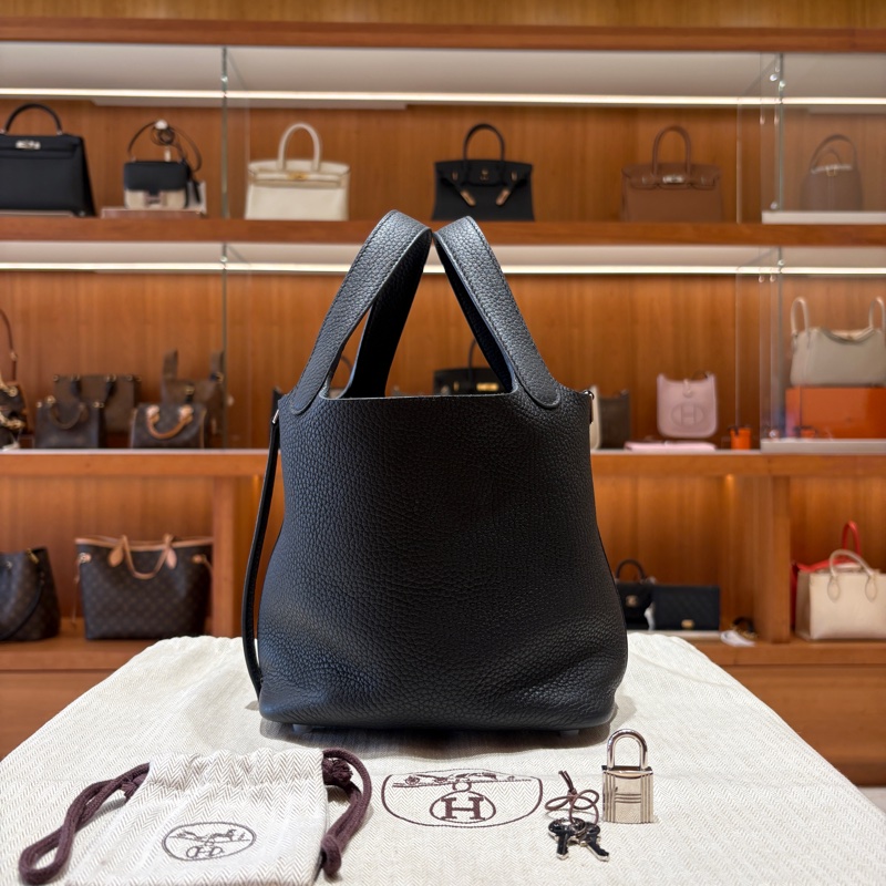 【低調奢華、軟挺有型】Hermès Picotin 18 手提包|經典TC牛皮|附鎖頭配件、極簡入門首選-3