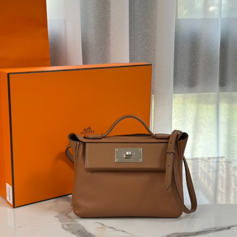 HERMES Mini 24/24 - 金棕銀 B-0
