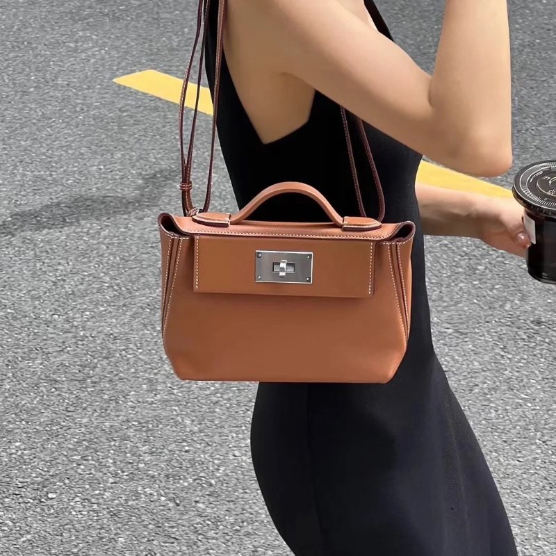 HERMES Mini 24/24 - 金棕銀 B-9