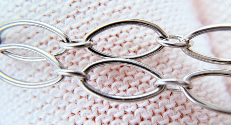 Tiffany 白金项链-6