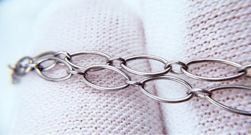 Tiffany 白金项链-8