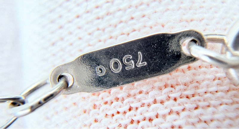 Tiffany 白金项链-17