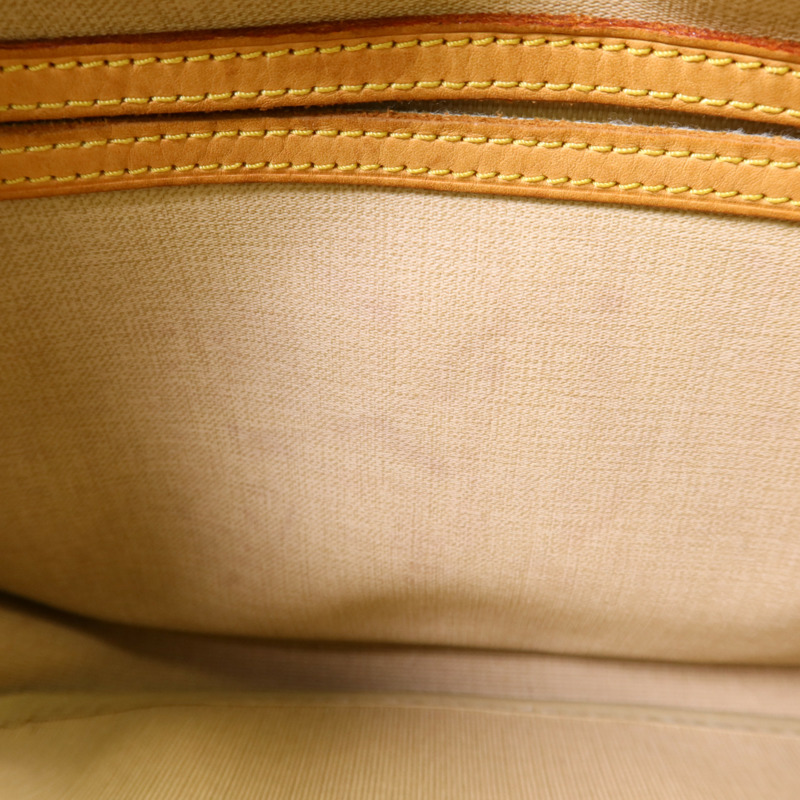 LOUIS VUITTON Monogram Reporter PM金扣肩背袋棕色-23
