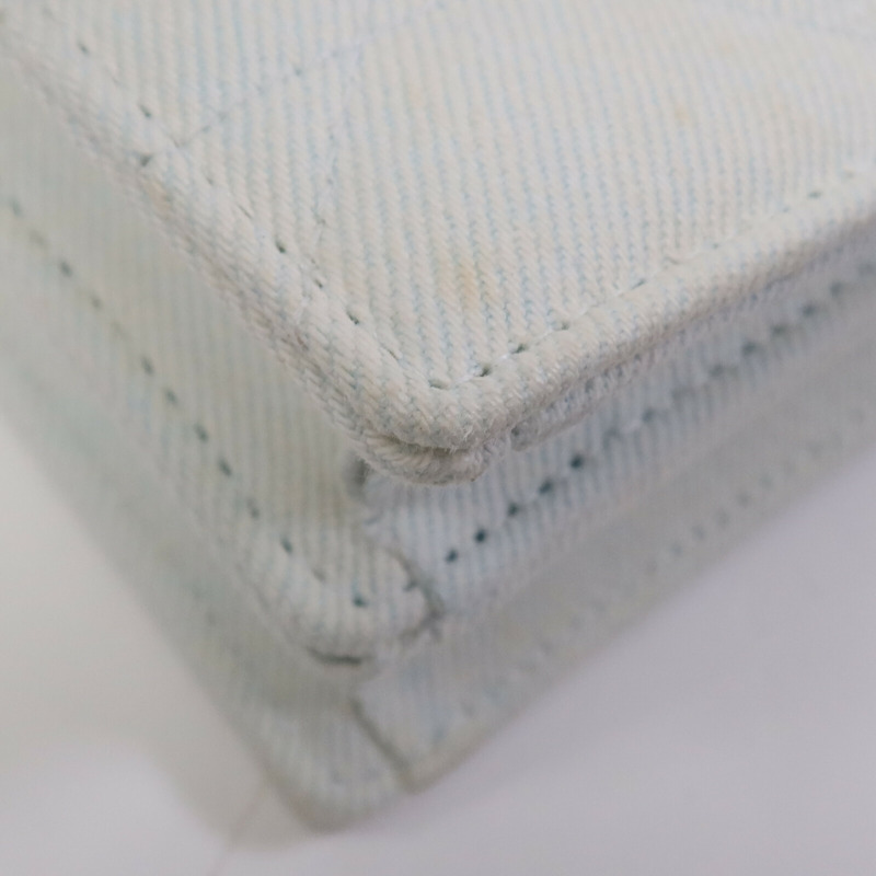 Dior Denim Miss Caro Chain Shoulder金扣鏈帶肩背袋-5