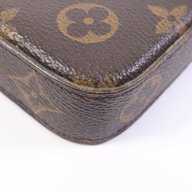 LOUIS VUITTON Monogram Pochette Felicie金扣鏈帶肩背袋-8