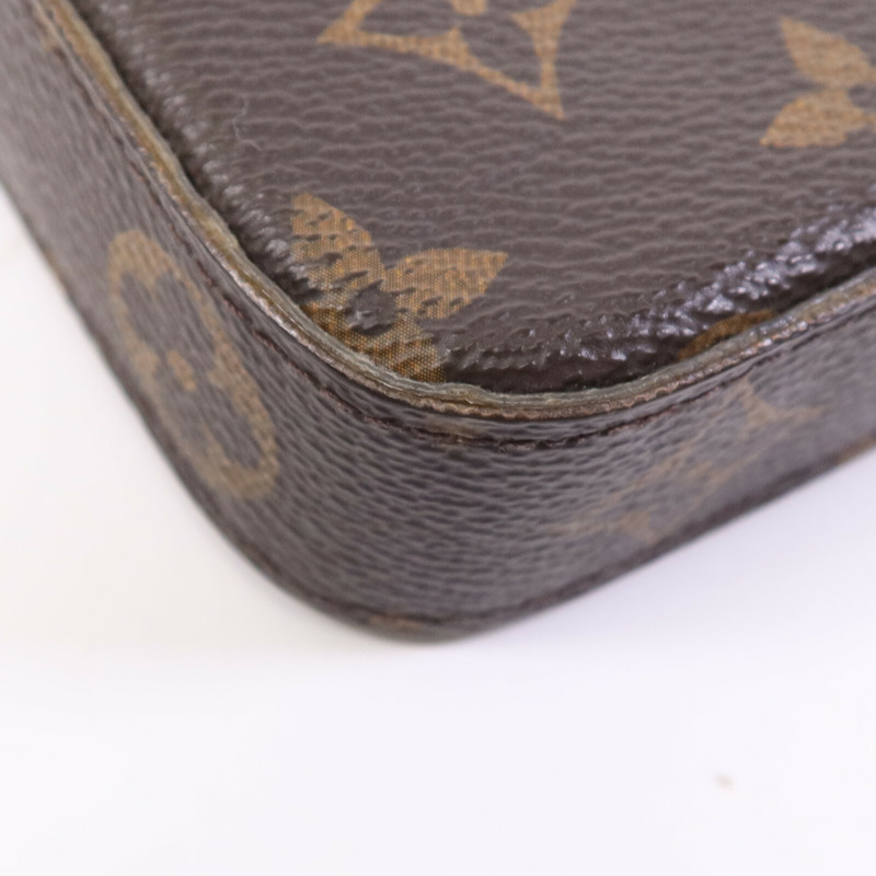 LOUIS VUITTON Monogram Pochette Felicie金扣鏈帶肩背袋-11